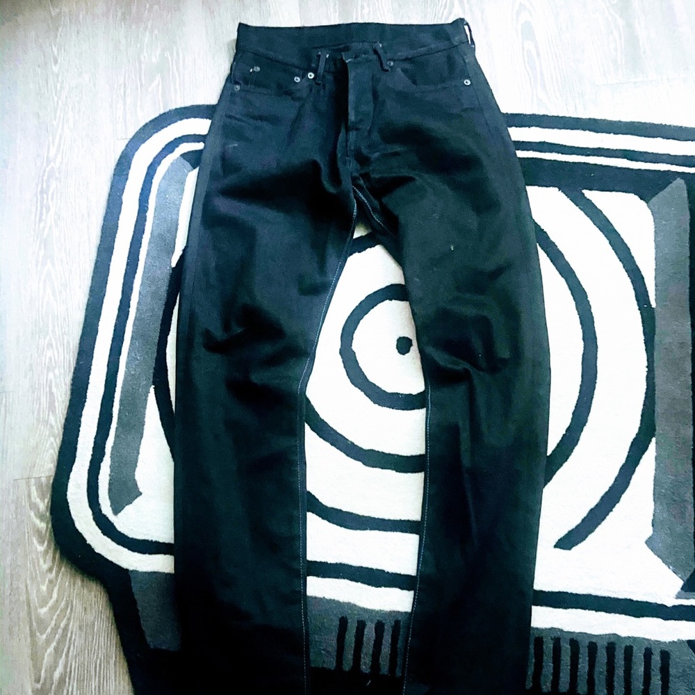 Pure Japan Blue x Blue Owl Black Slim Selvedge